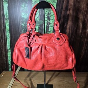 Red Leather Women's Bag